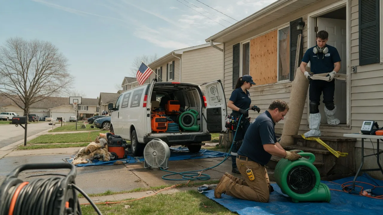 Water Damage Restoration in Macomb, OK near me